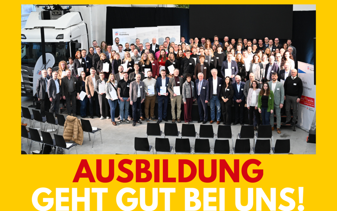 Siegelverleihung „Ausbildung. Geht gut bei uns“